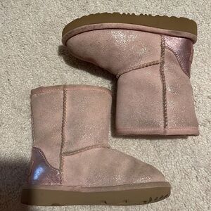Pink sparkle Uggs